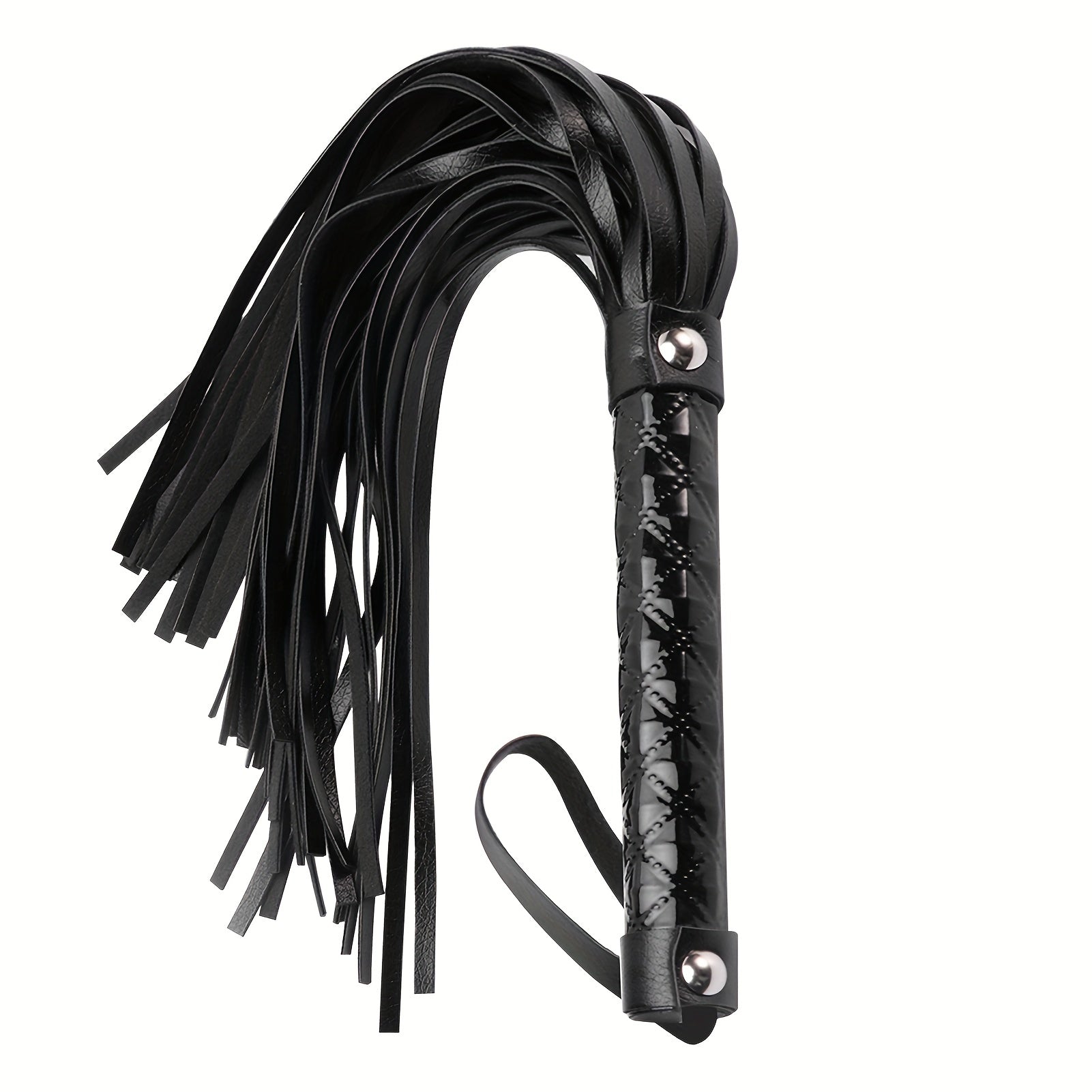 Leather Riding Training Whip Without Sliding