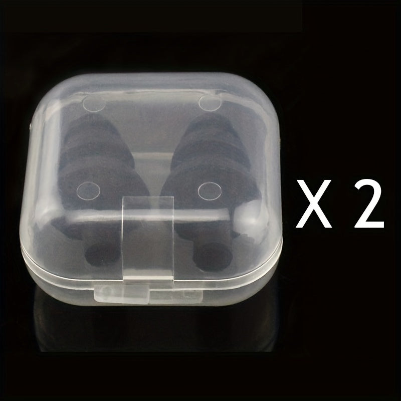 Swimming Earplugs & Nose Clip Set - Silicone Material