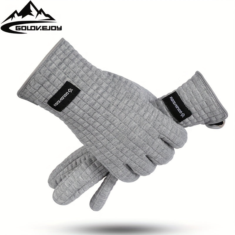 Winter Velvet Warm Gloves Touch Screen Windproof