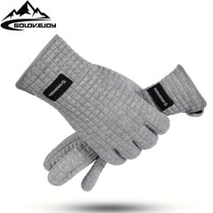 Winter Velvet Warm Gloves Touch Screen Windproof