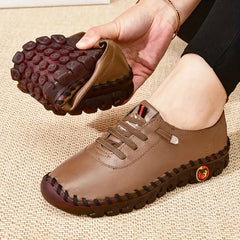 Women's Flat Sneakers Lightweight Low Top Lace Up Shoes Women's Walking Shoes