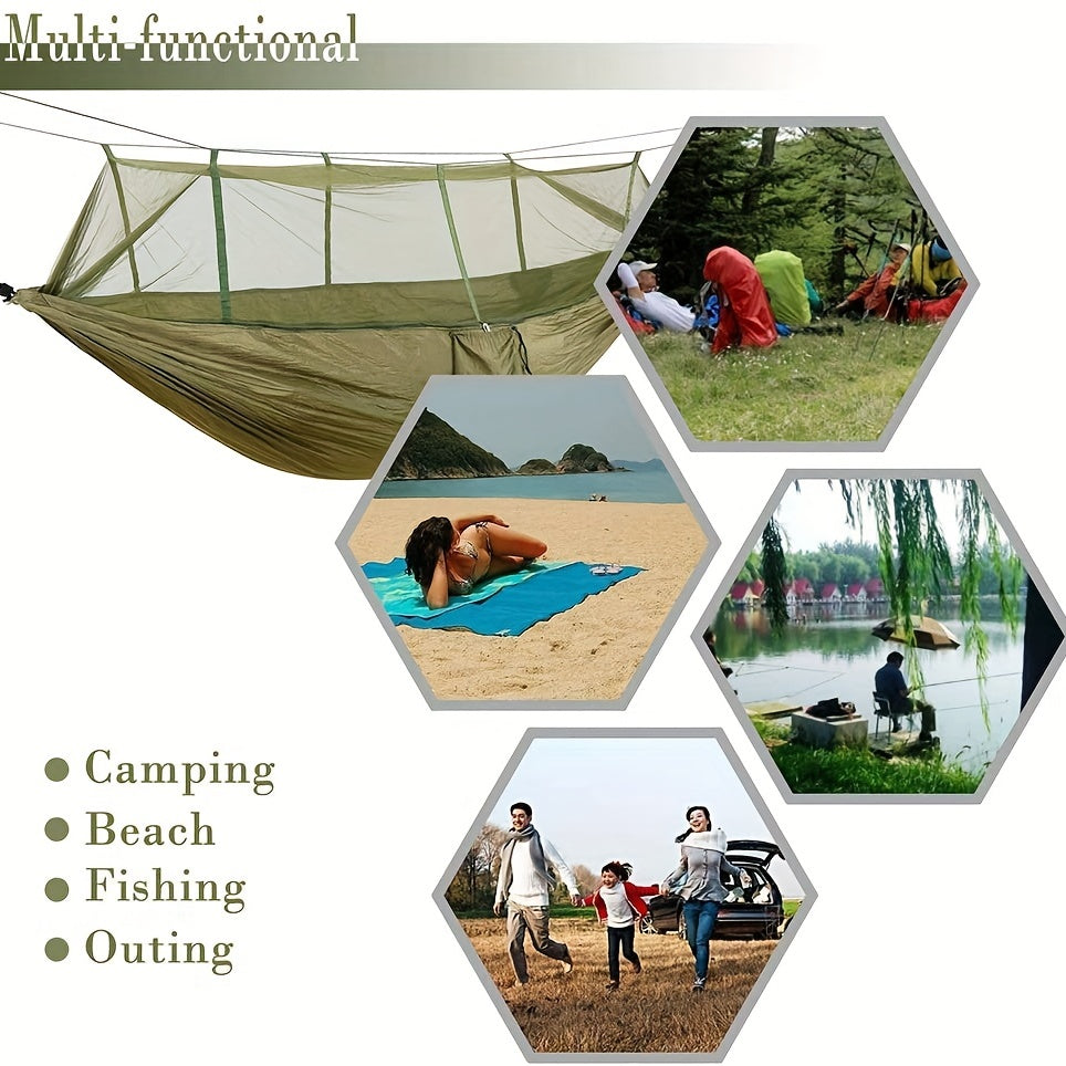 Outdoor Camping Hammock with Mosquito Net
