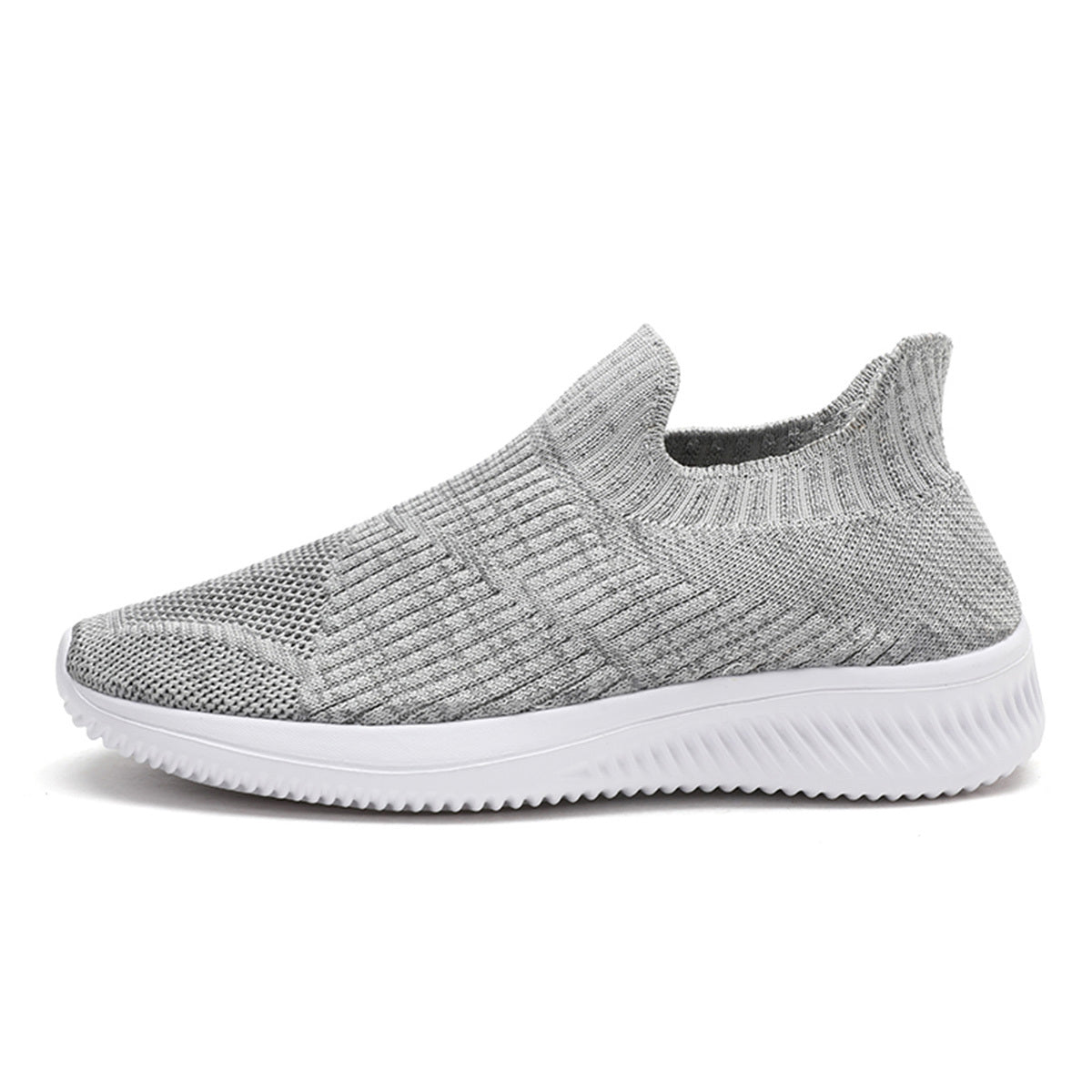 Women's Casual Knit Sneakers Breathable Low Top Shoes