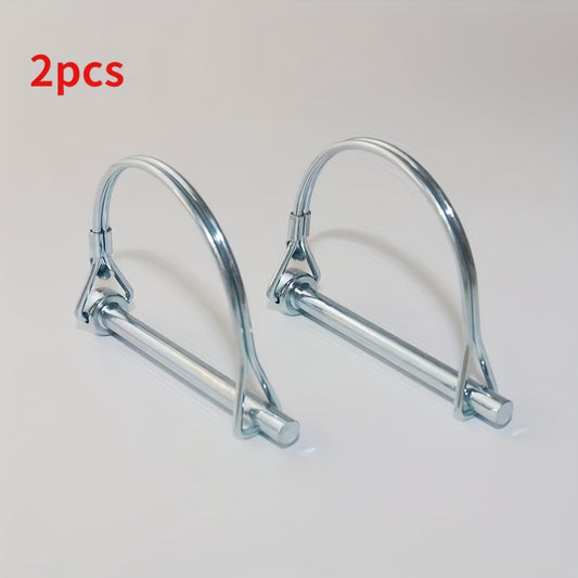 2pcs Stainless Steel 316 PTO Pin Round Arch Wire Shaft Locking Lock Pin
