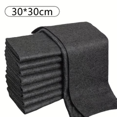 10pcs Microfiber Cleaning Cloth No Water Marks Reusable for Window Car Glass