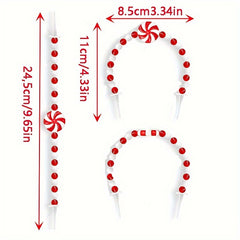 1pc Christmas Artificial Candy Cake Decoration DIY Baking Party Supplies