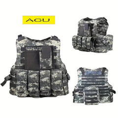 Adjustable Airsoft Vest Lightweight Oxford Cloth Training Vest