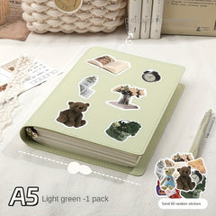 Purple Notebook w/ Removable Pages College Ruled