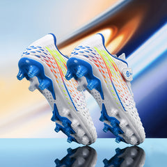 Boys' Non Slip Football Cleat with Spikes - Comfy Outdoor Soccer Shoes
