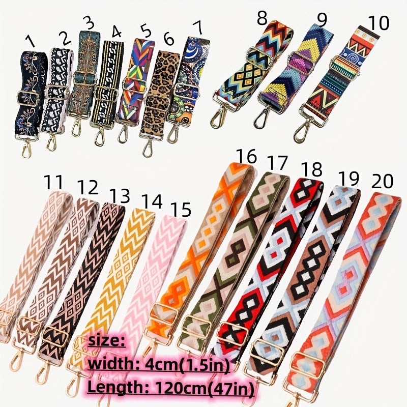 Adjustable Shoulder Strap Wide Stylish Bag Accessories Straps