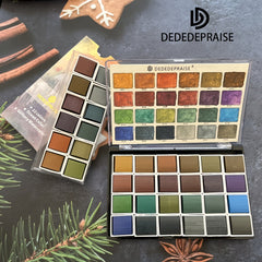 Dededepraise Retro Watercolors 12 24 Set
