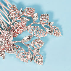 Floral Bridal Hair Comb Wedding Hair Accessories