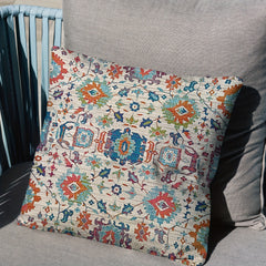 Bohemian Retro 18inch Throw Pillowcase Geometric Pattern Home Decor