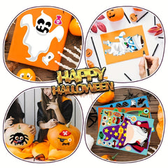 24pcs Halloween Toys Game Stickers - Halloween Party Event Gift Decoration Stick