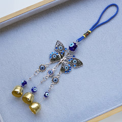Wind Chime Pendant Eyes Bell Ornament Star Moon Devil Eye Jewelry