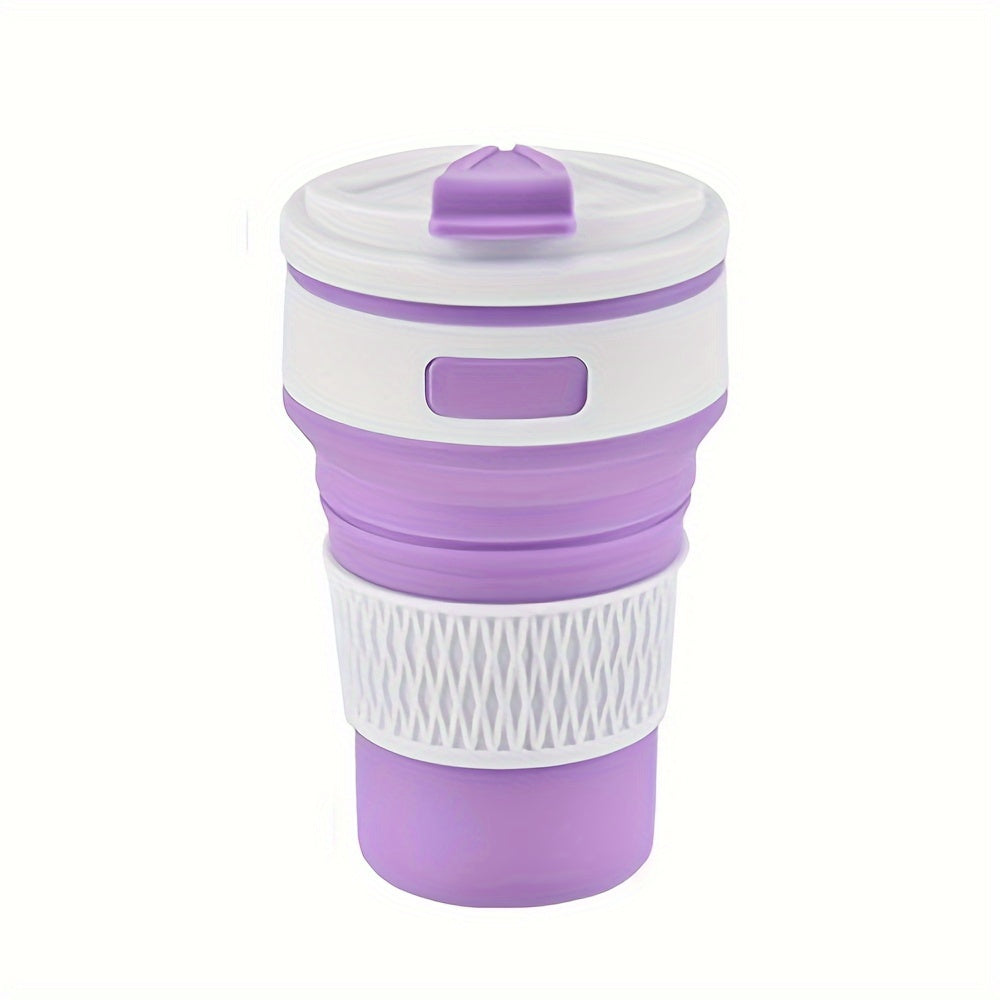 Portable Silicone Coffee Cup for Outdoor Camping and Picnic
