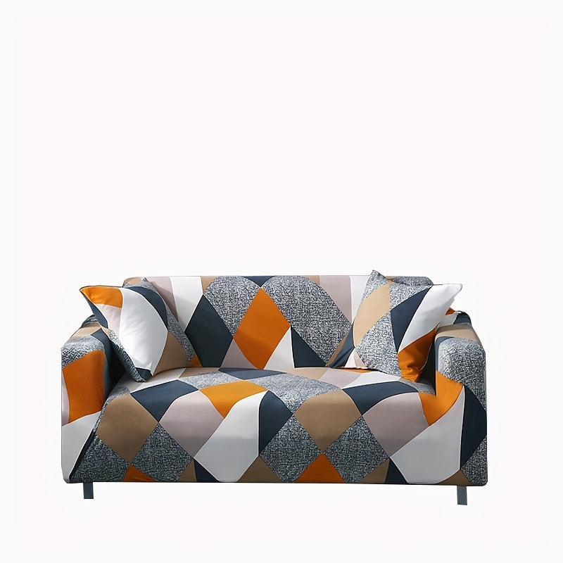 Geometric Pattern Sofa Slipcover All-Inclusive Four Seasons