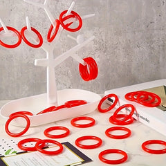 20pcs Plastic Throwing Rings Indoor and Outdoor Games for Family and Friends