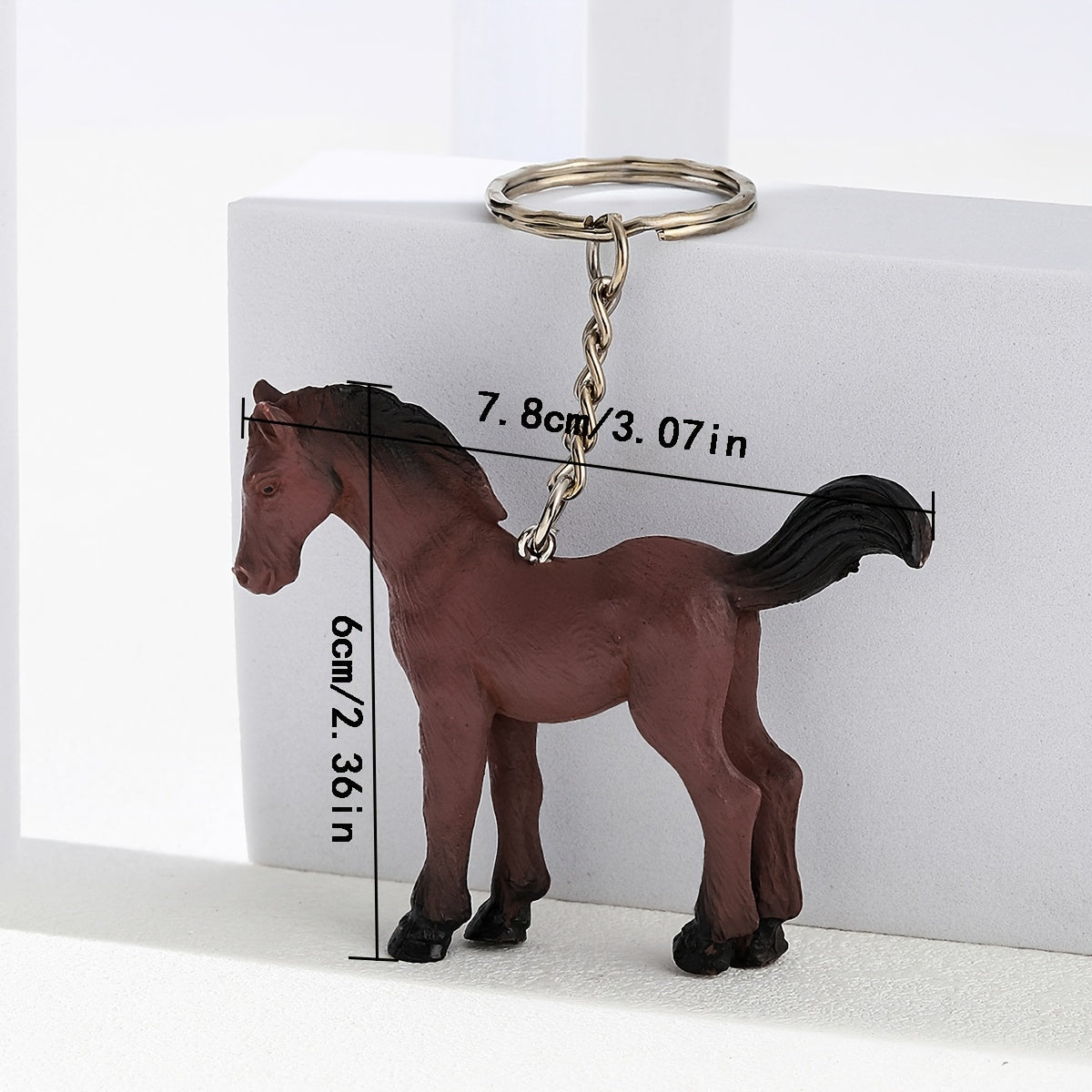 Adorable Farm Animal Keychain Set