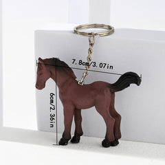 Adorable Farm Animal Keychain Set