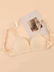 Bow Tie Push Up T Shirt Bra Women's Lingerie
