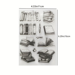Cartoon Transparent Stamp for Fun Book Decorations