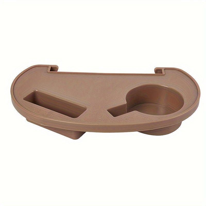 Portable Recliner Cup Holder Snack Tray with Accessory Slots