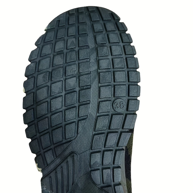 Women's Camo Print Running Shoes Lightweight Mesh Sneakers