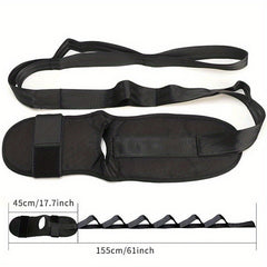 Yoga Stretch Band Leg Training Elastic Band Fitness Dance Gymnastics