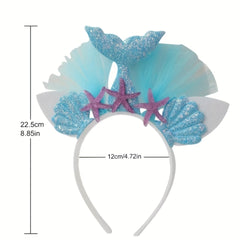Children's Mermaid Hair Band Girl Party Hair Accessories