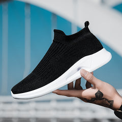 Men's Breathable Mesh Running Shoes Outdoor Athletic Walking Sneakers