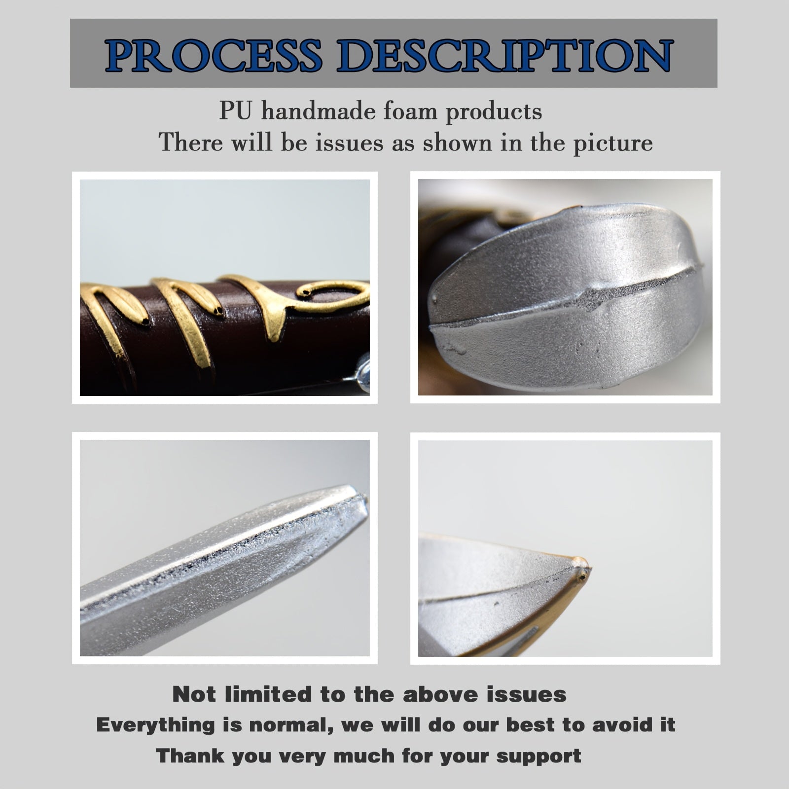 27.95 Inch Foam Prop Sword - Medieval Renaissance Style - Cosplay Gift