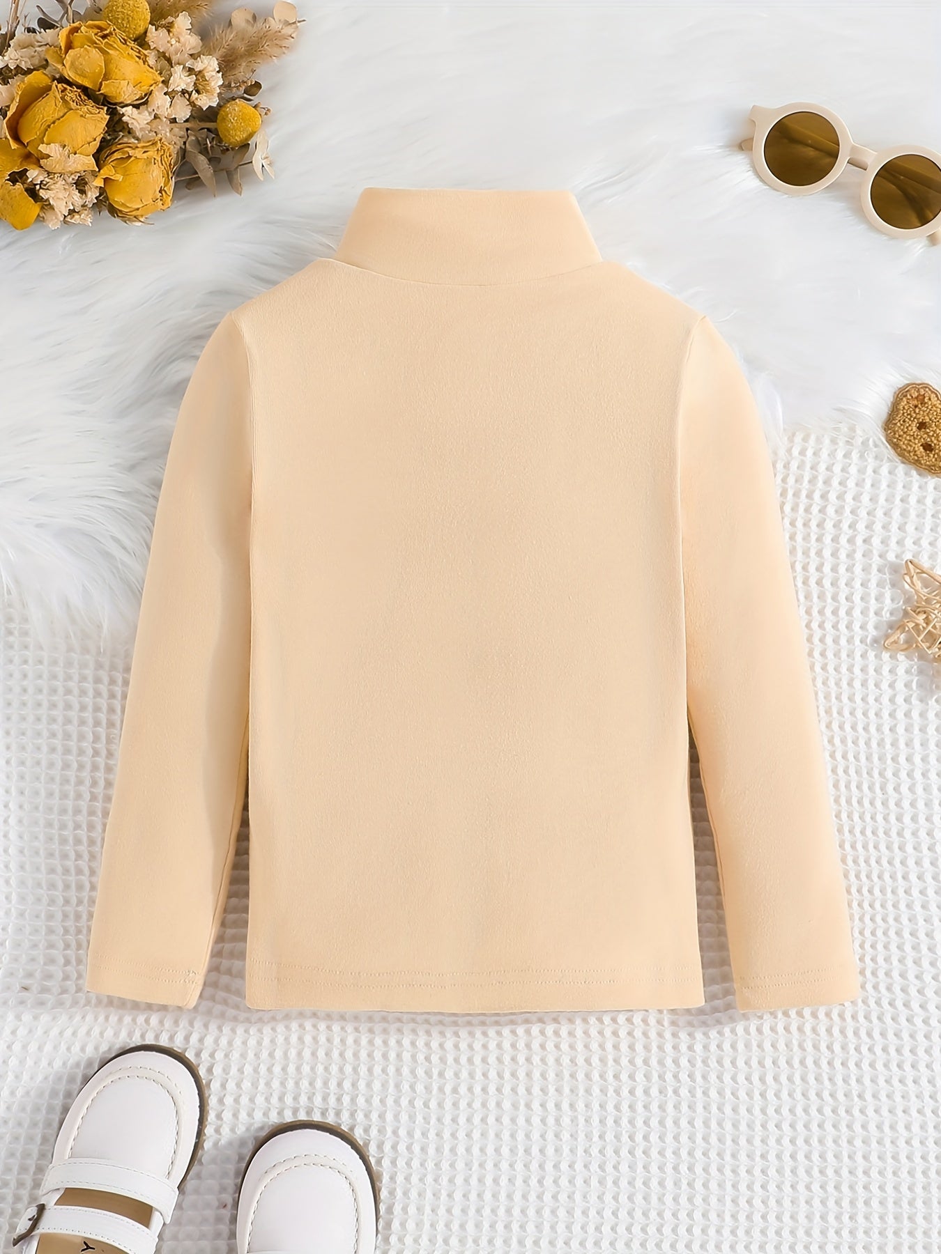 Kid Girls Bear Graphic Crew Neck Sweatshirt Long Sleeve Pullover Tops
