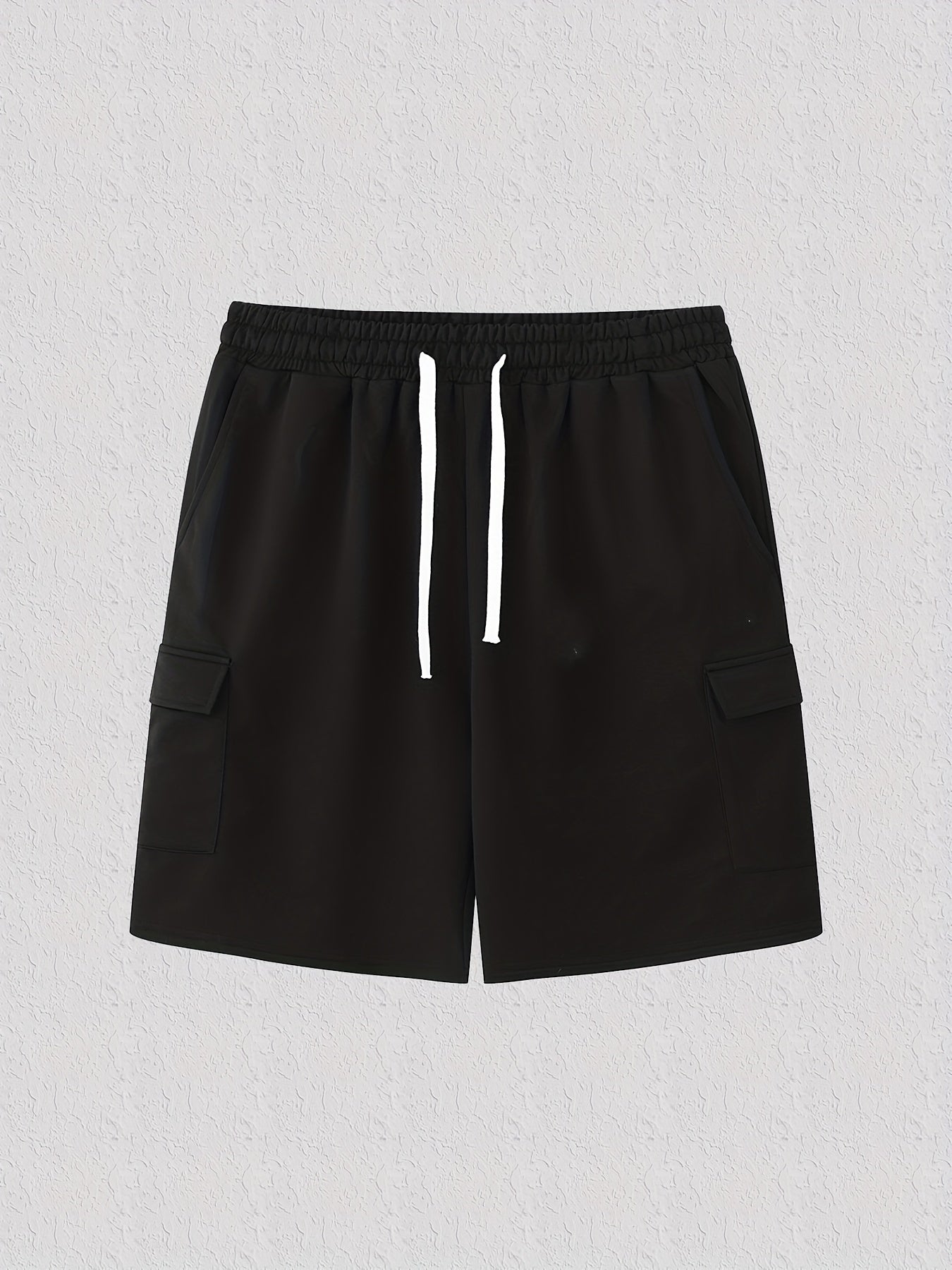 Men's Drawstring Waist Cargo Shorts for Summer Outdoor
