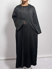 Modest Abaya Outfits Women's Maxi Dress & Cardigan Set