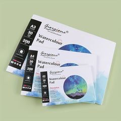 30pcs Watercolor Paper Pad for Wet Media Painting 200gsm