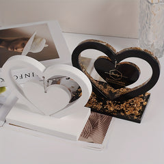 Heart Display Resin Mold for Home Decor & Jewelry Making