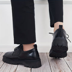 Men's Lace up Business Casual Shoes for Wedding Party Office