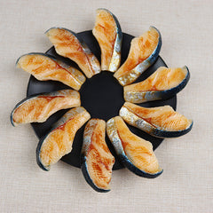 5pcs Realistic BBQ Seafood Pretend Play Food for Home Decor & Outdoor BBQ Props