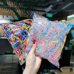 Disposable Hair Tie Hair Bands Ponytail Holders Scrunchies Hair Accessories