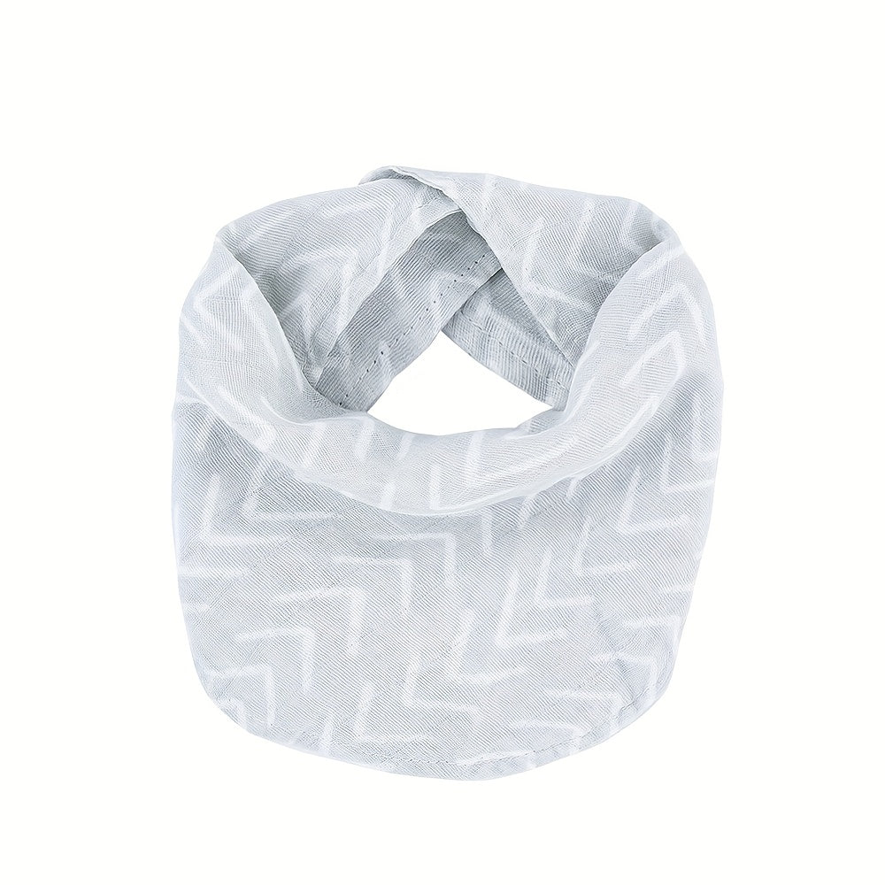 Cotton Gauze Bibs for Babies, Small Square Towel Triangle Bib