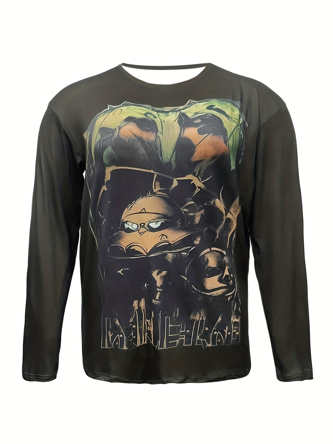 Women's Gothic Graphic Long Sleeve Pullover Top