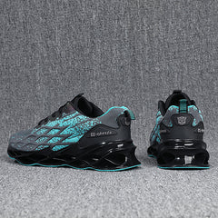 Men's Blade Running Shoes Shock Absorption Sneakers