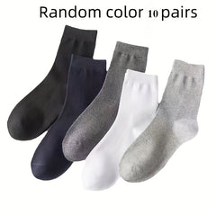 10 Pairs Unisex Diabetic Socks Elastic Comfortable Round Sock