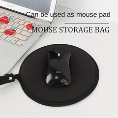 Arrival Mouse Storage Bag Portable Mouse Pad Bag 2 in 1