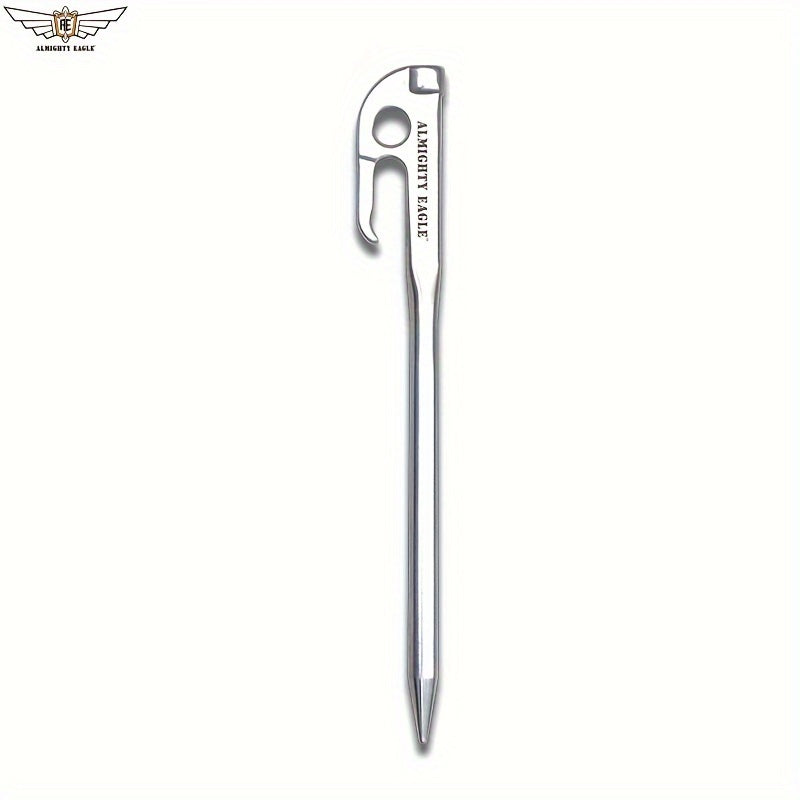 8pcs High Strength Stainless Steel Ground Nails for Camping Tent