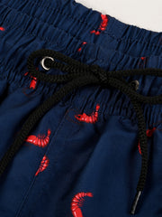 Men's Small Shrimp Double Layer Beach Pants