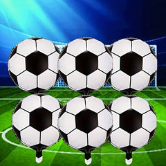 6pcs 18 inch Football Balloons Decorative Props for Sports Themed Party