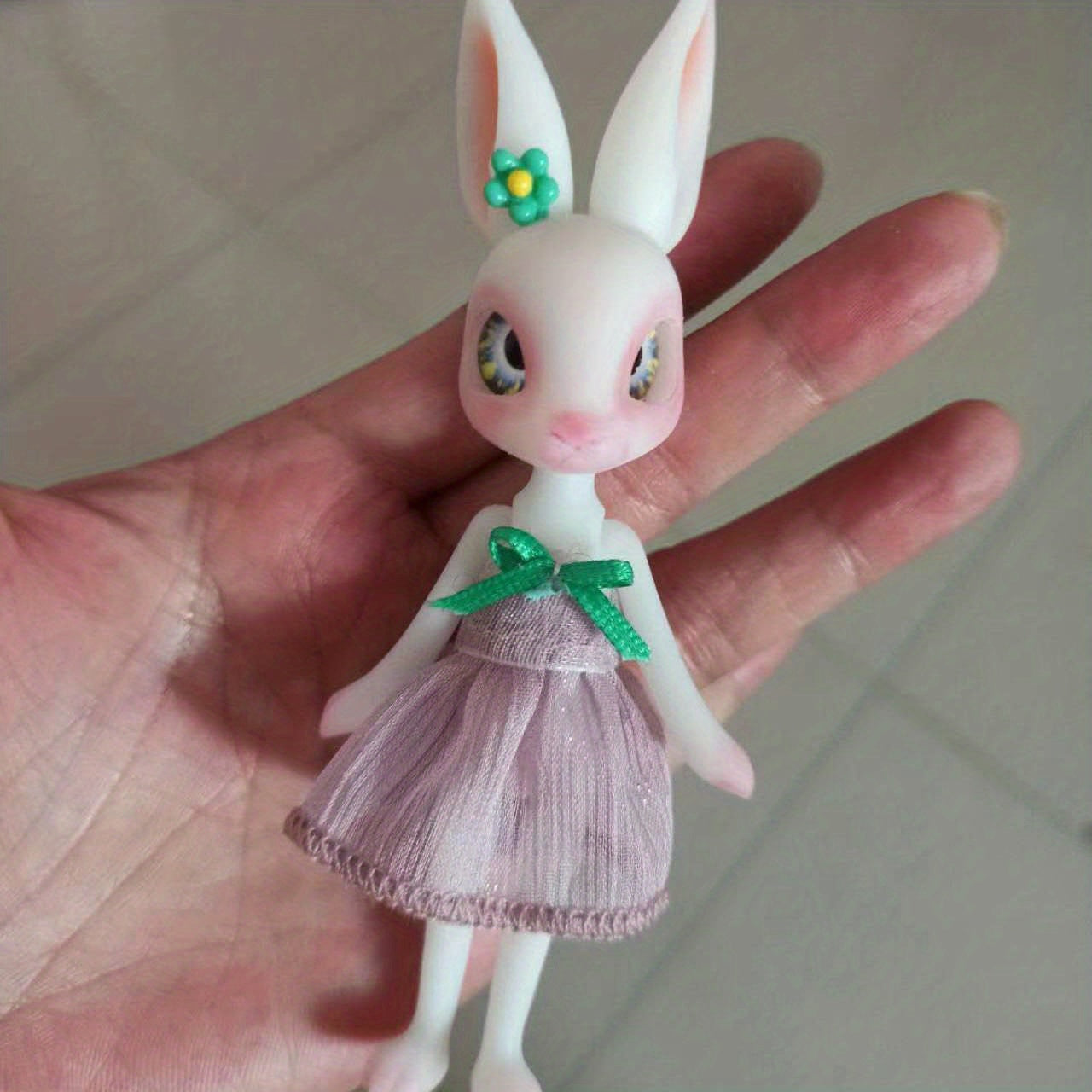 4 Mini Rabbit DIY Toy Elf Rabbit Toy Birthday Gift