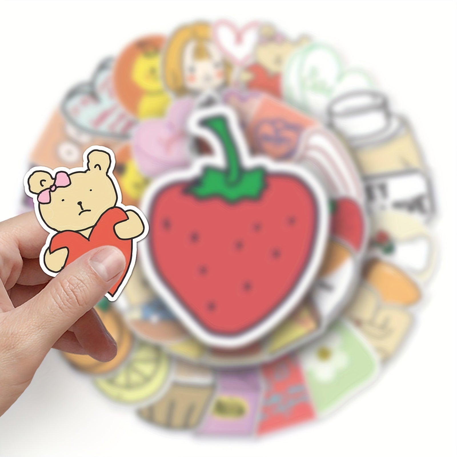 50pcs Cartoon Graffiti Stickers for Laptops Helmets DIY Decoration Waterproof